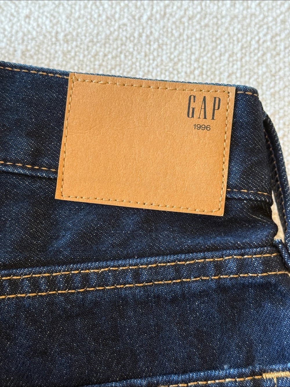 NWT Hailey Bieber x GAP - The Hailey Extra Baggy Jeans - Midnight Indigo Size 27 - Picture 9 of 9